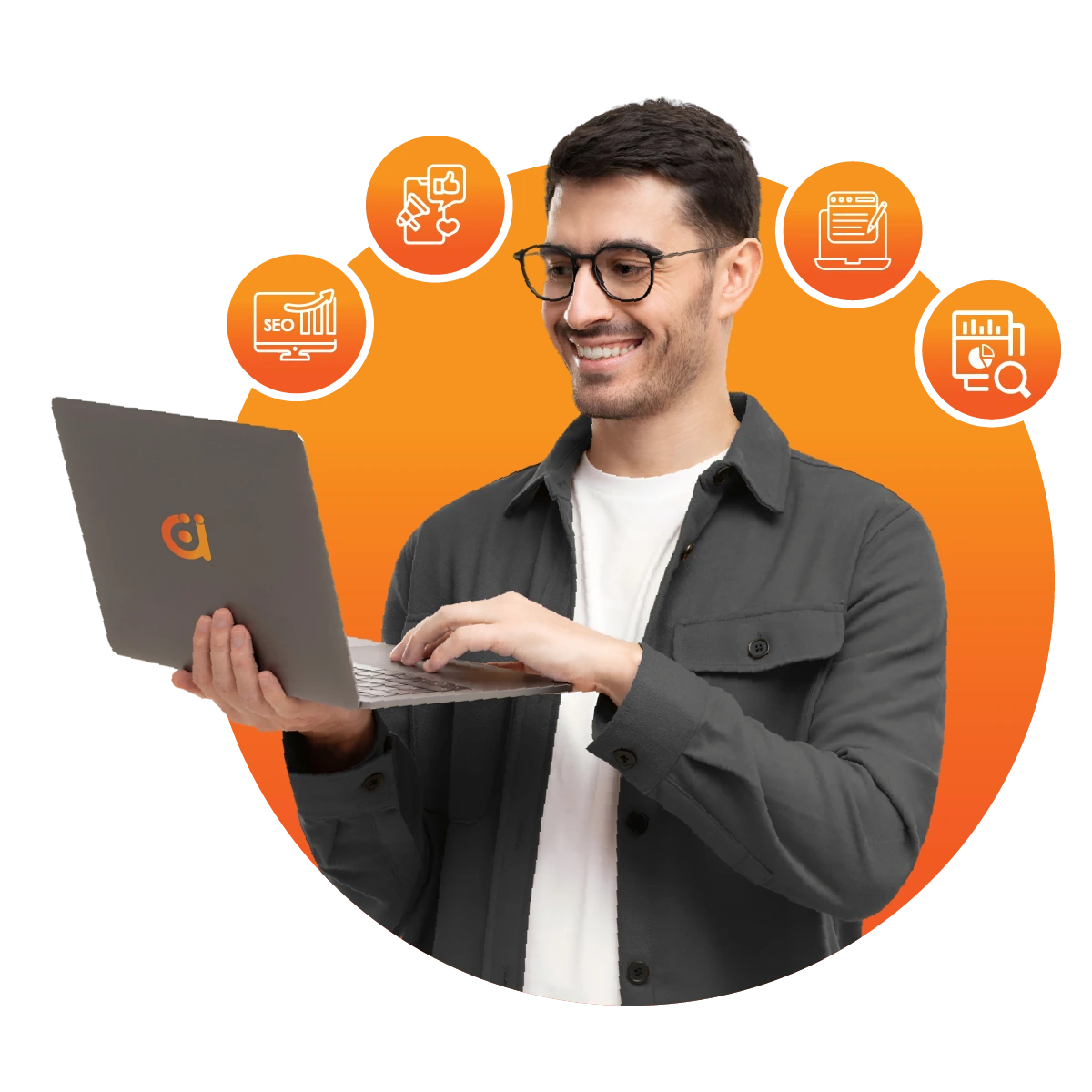 Digital marketing analytics dashboard